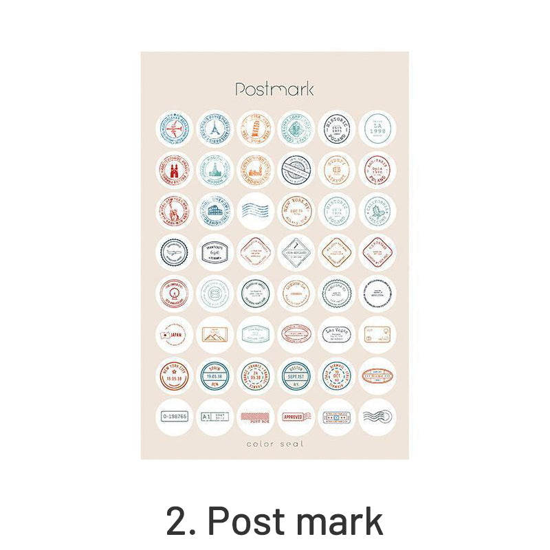 Simple Morandi Polka Dot Multifunctional Marker Decorative Sticker sku-2