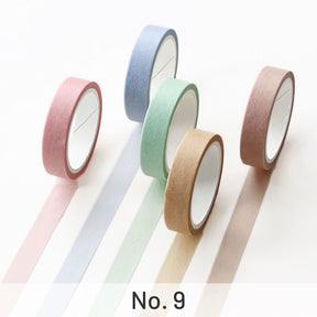 Simple Pure Color Washi Tape Set sku-1