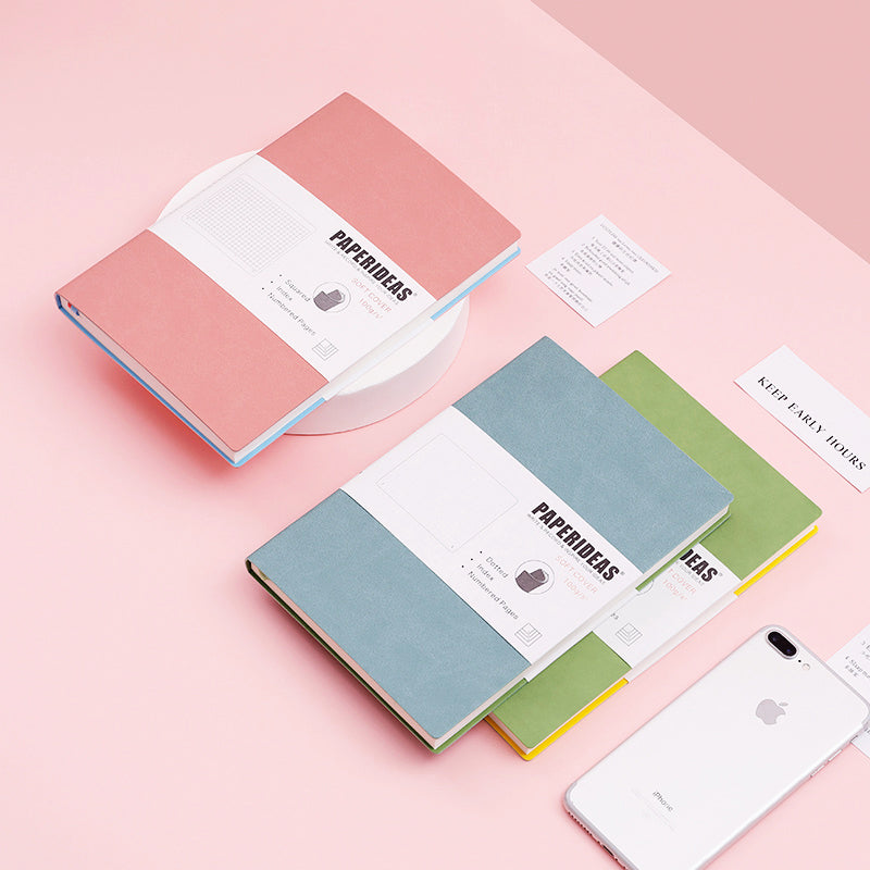 Simple Soft Cover Bullet Journal Notebook b2