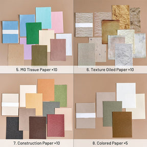 Simple Solid-Color Manual Collage sku-2