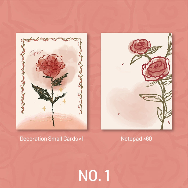 Simple Style Rose Material Paper sku-1