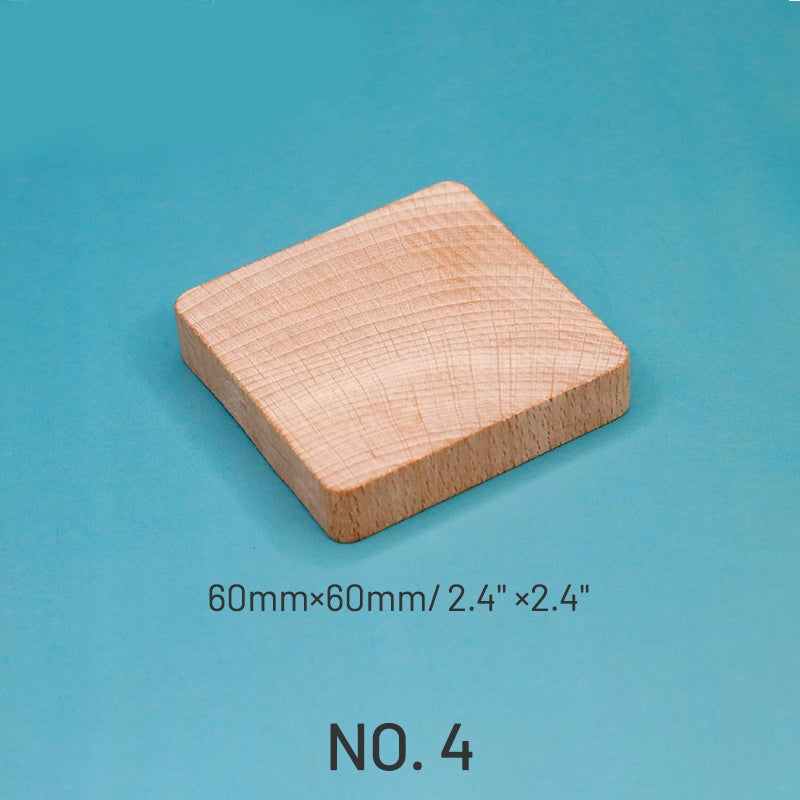 Square Solid Wood Handle sku-4