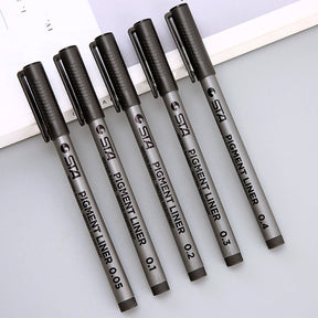 STA Hand-Paint Waterproof Signature Pen Outline Pen b4