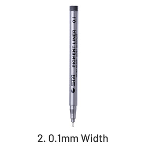 STA Hand-Paint Waterproof Signature Pen Outline Pen sku-2