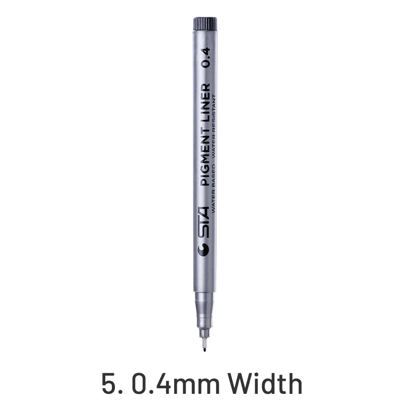 STA Hand-Paint Waterproof Signature Pen Outline Pen sku-5