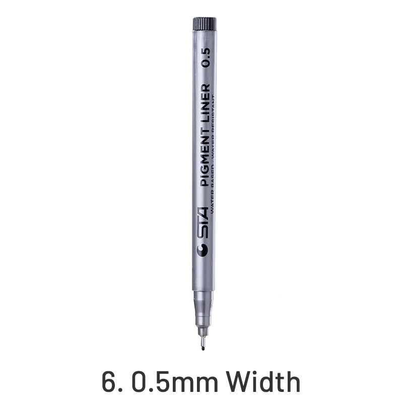 STA Hand-Paint Waterproof Signature Pen Outline Pen sku-6
