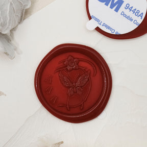 Stamprints 3D Relief Butterfly Self-adhesive Wax Seal Stickers 1