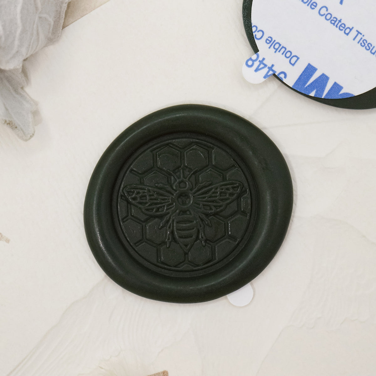 Stamprints 3D Relief Honeybee Self-adhesive Wax Seal Stickers 1