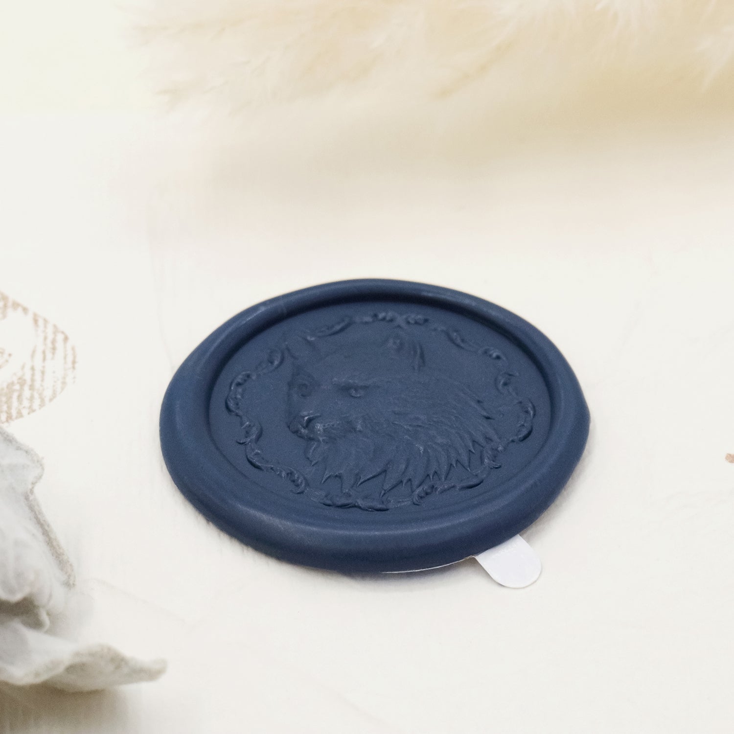 Stamprints 3D Relief Kitty Self-adhesive Wax Seal Stickers 4
