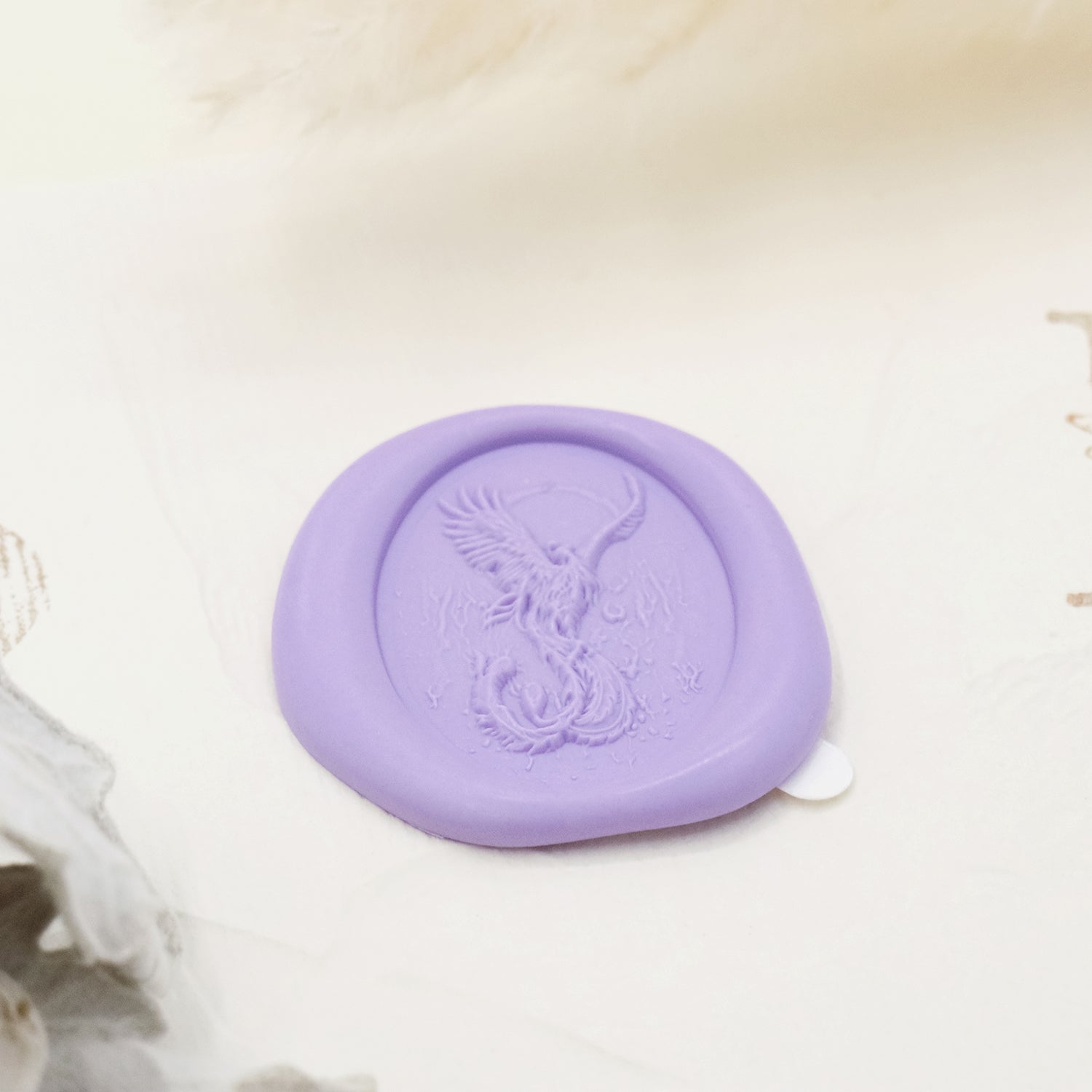 Stamprints 3D Relief Phoenix Self-adhesive Wax Seal Stickers 4