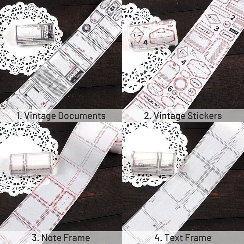 Stamprints Basic Collage Border Tape 4