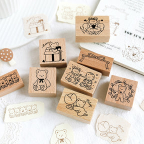 Stamprints Bear's Paradise Series Rubber Stamp 1