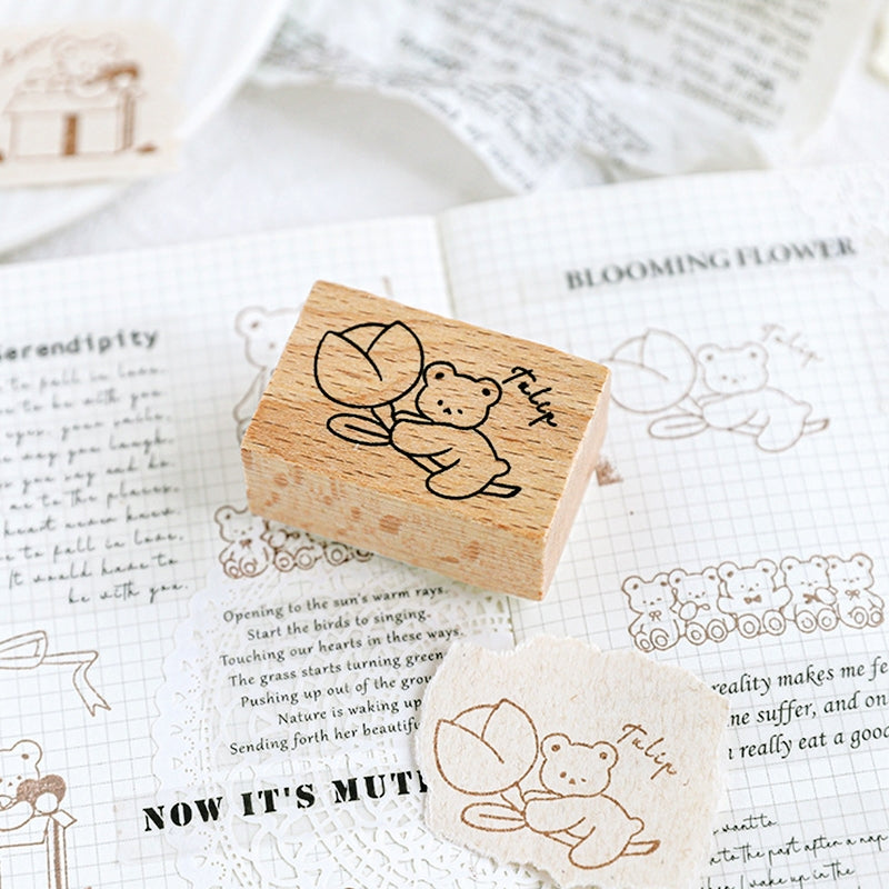 Stamprints Bear's Paradise Series Rubber Stamp 3