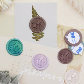 Stamprints Bee Self-adhesive Wax Seal Stickers - style 12-3