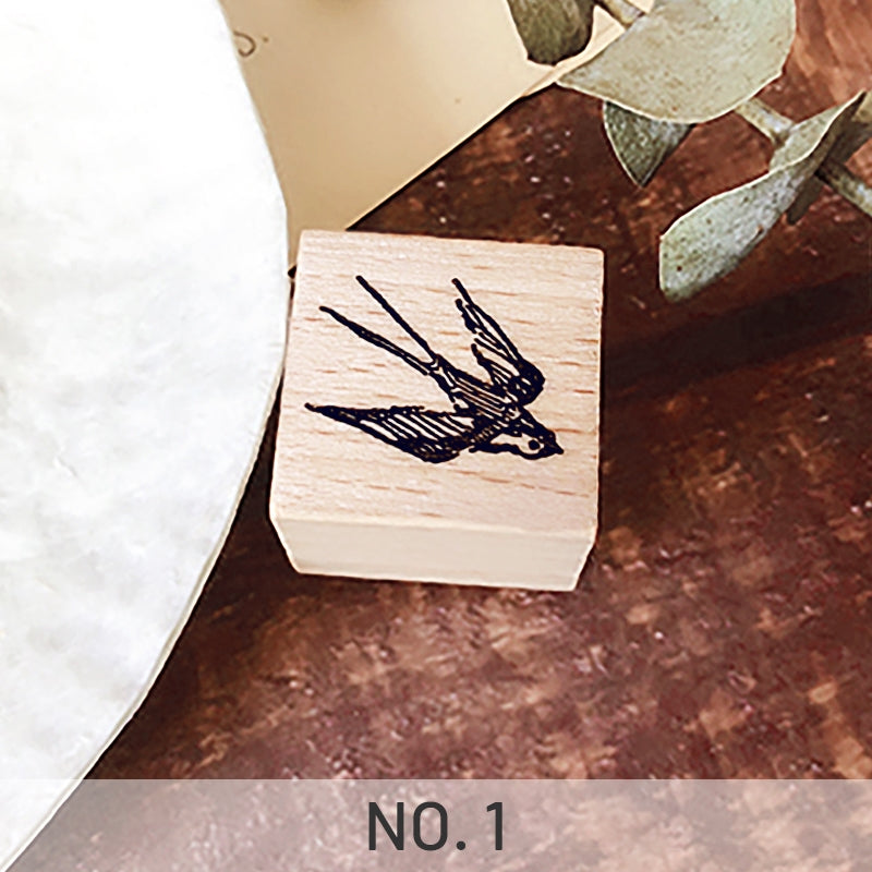 Stamprints Birds and Swallows Rubber Stamp 3