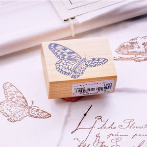 Stamprints Butterfly and Chameleon Rubber Stamp 1