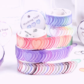 Stamprints Colored Heart Tape 2