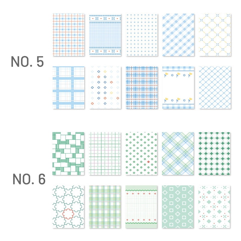 Plaid Pattern Scrapbook Paper6