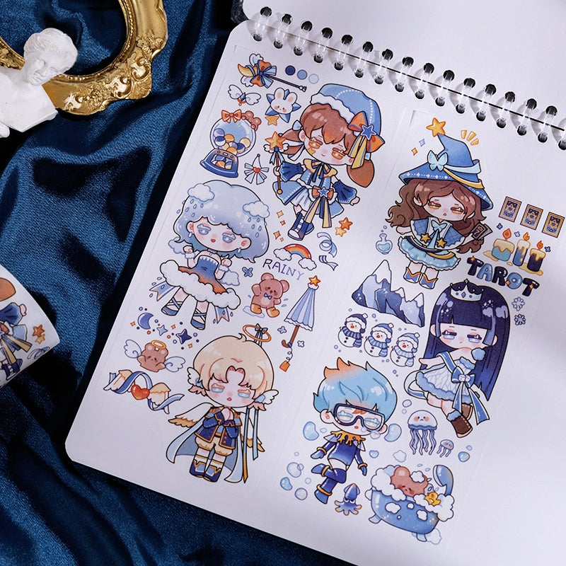 Stamprints Cute Parade Series Cartoon Characters Tape 3
