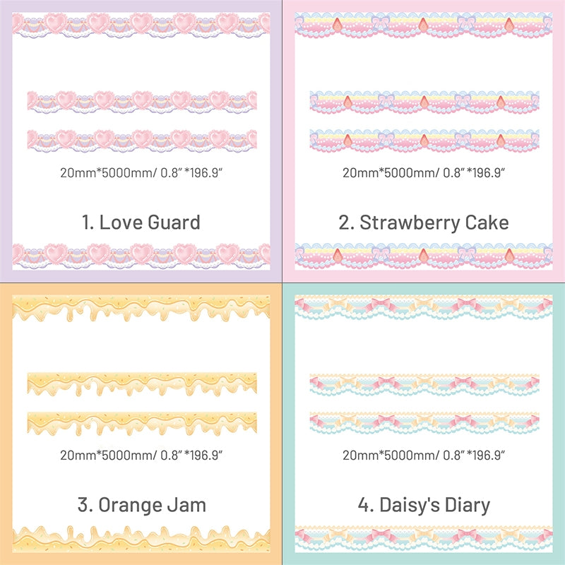 Stamprints Dessert Border Decorative Tape 4