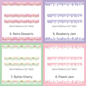 Stamprints Dessert Border Decorative Tape 5