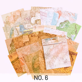 Stamprints English Map Handbook Material Paper 9