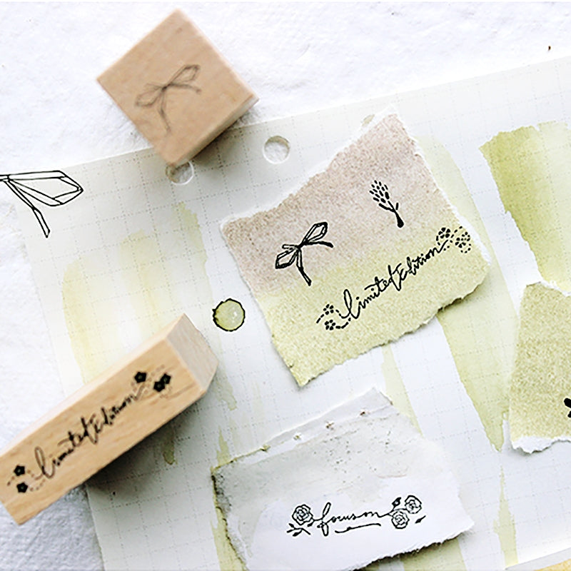 Stamprints English Word Phrase Rubber Stamp 1