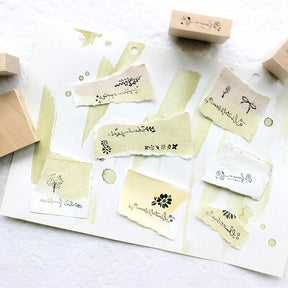 Stamprints English Word Phrase Rubber Stamp 3