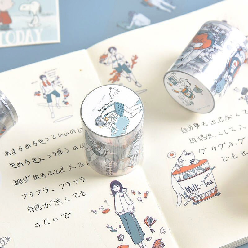 People and Pet PET Tape - Cat, Dog, Girl, Boy2