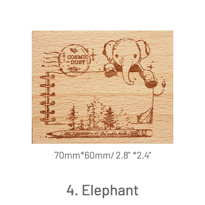 Stamprints Forest Animals Series Rubber Stamp 7