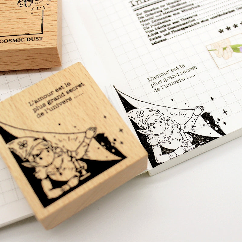 Stamprints Forest Elf Rubber Stamp 2