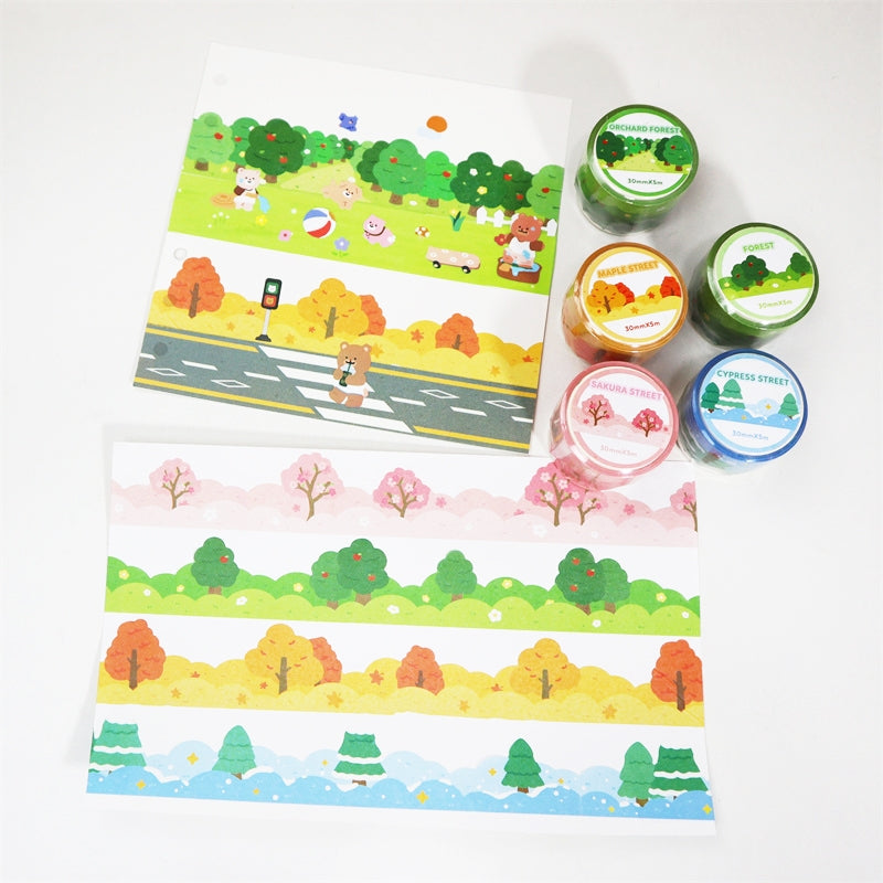 Stamprints Forest Greening Series Landscaping Tape 2