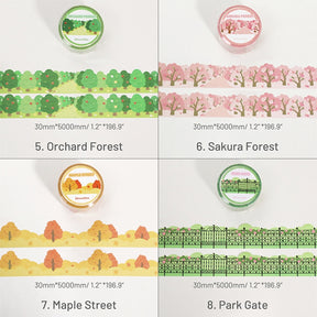 Stamprints Forest Greening Series Landscaping Tape 4