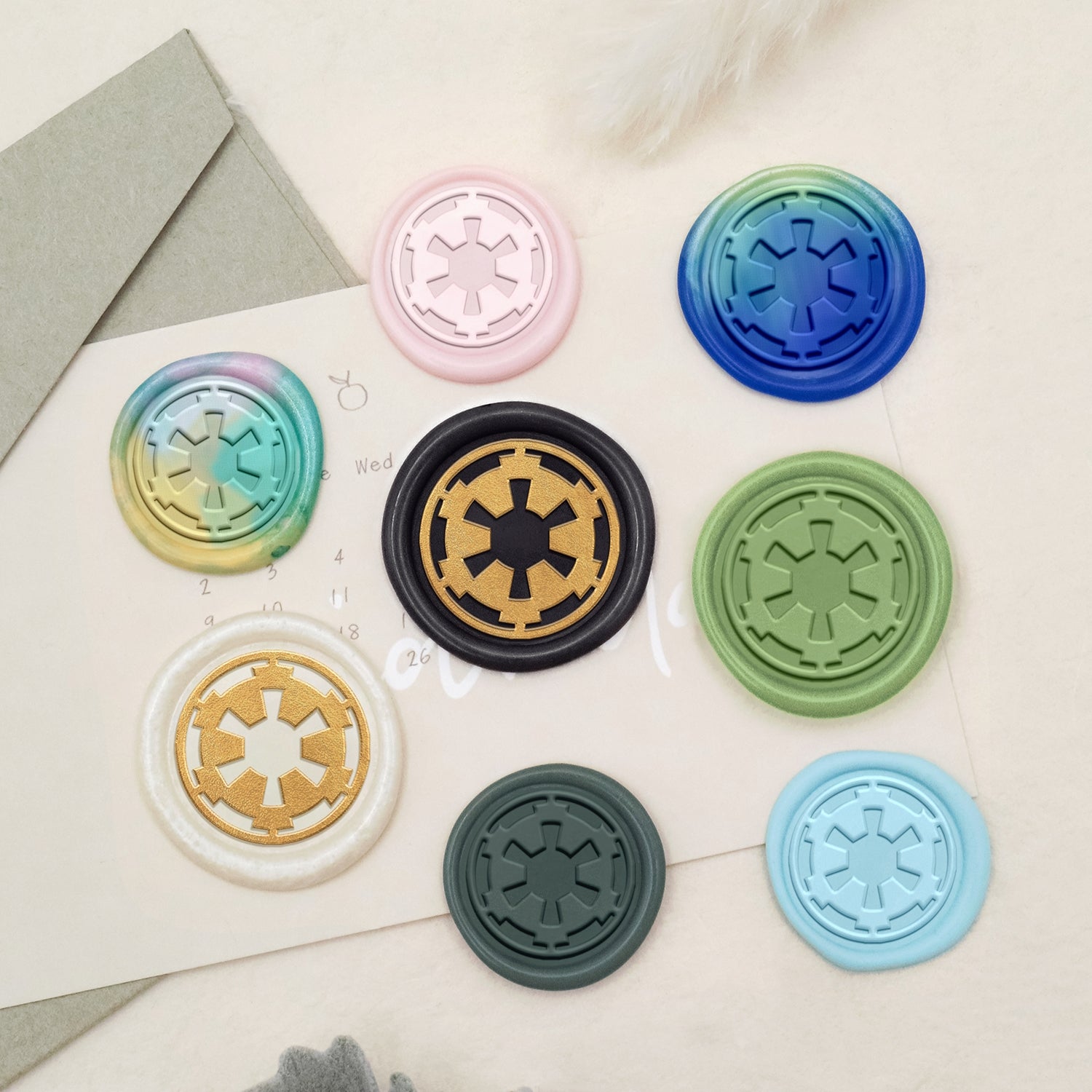 Stamprints Galactic Empire Design Wax Seal Stamp 3