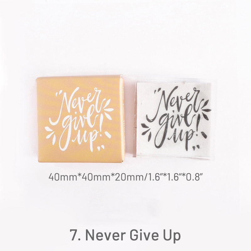 Stamprints Good Blessing Series Clear Acrylic Rubber Stamp 10