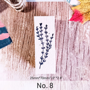 Stamprints Grass Plant Rubber Stamp 11