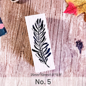 Stamprints Grass Plant Rubber Stamp 8