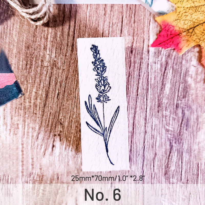 Stamprints Grass Plant Rubber Stamp 9