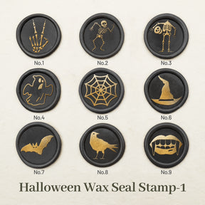 Stamprints Halloween Wax Seal Stamp Design 1