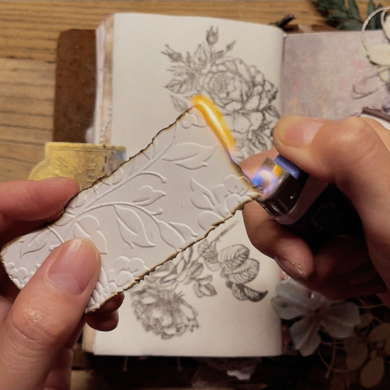 Stamprints Hand Embossed Junk Journal Premium Stock Paper 5