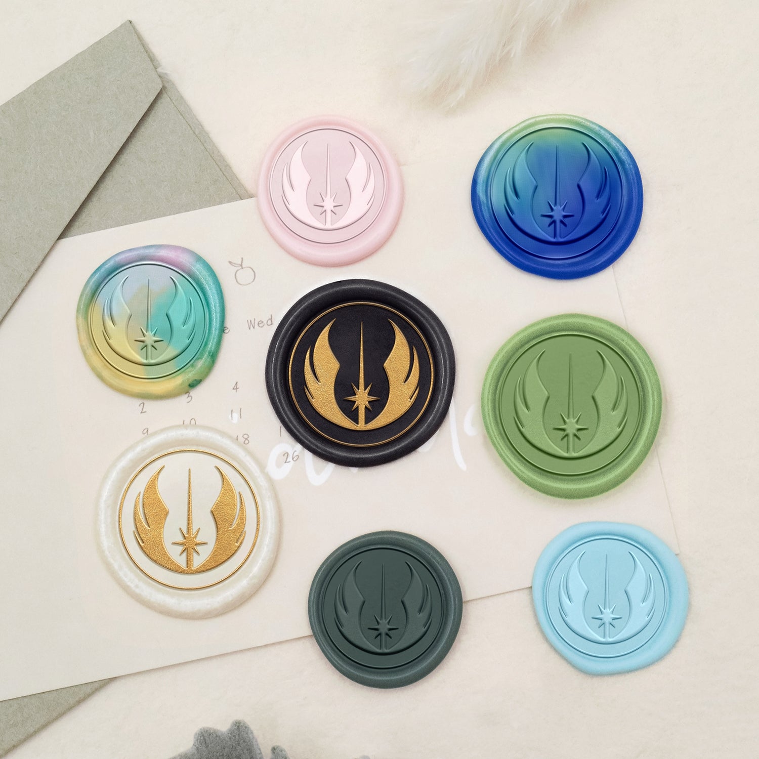 Stamprints Jedi Order Design Wax Seal Stamp 3