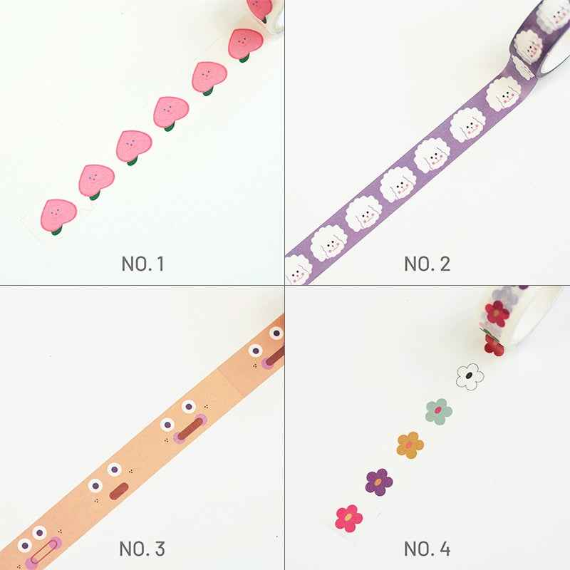 Stamprints Korean Simple Style Washi Tape 3