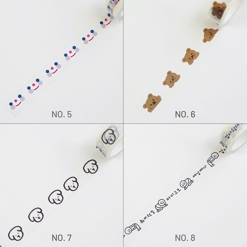 Stamprints Korean Simple Style Washi Tape 4
