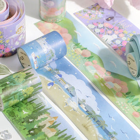 Stamprints Leisurely Rhyme Series Cute Illustration Tape 1