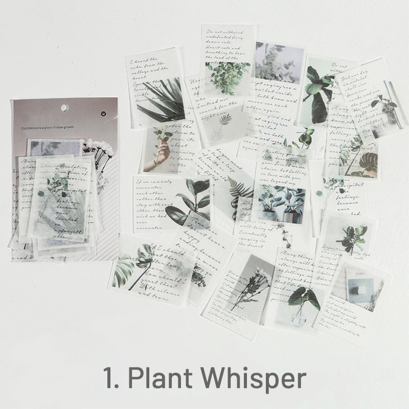 Stamprints Literary Poem Landscape Sticker 4