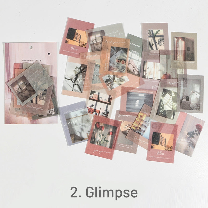 Stamprints Literary Poem Landscape Sticker 5