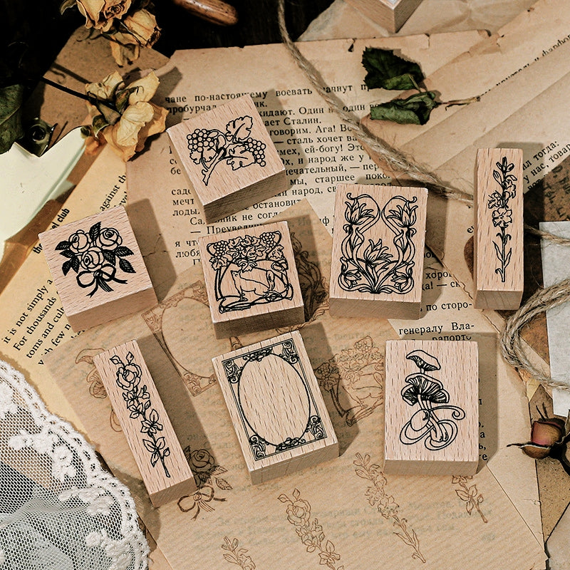 Stamprints Long Songs and Lines Series Rubber Stamp 1