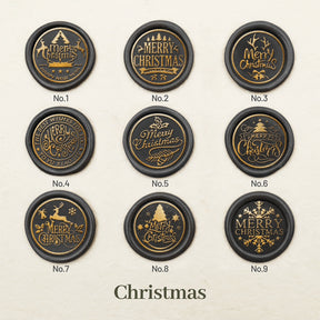 Stamprints Merry Christmas Wax Seal Stamp 3