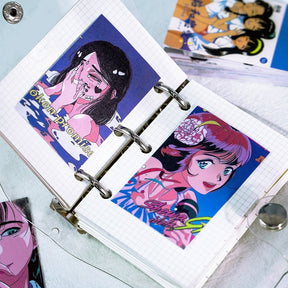 Stamprints Midnight Sweetheart Series Romantic Girl Sticker Book 2