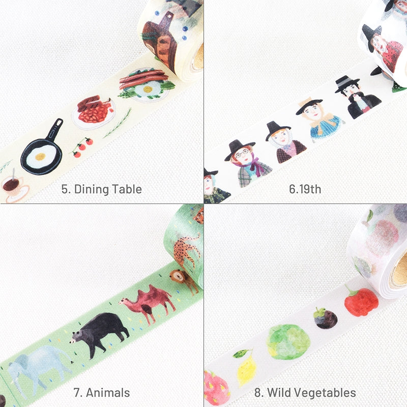 Stamprints MTW-SP Soupy Joint Washi Tape 7